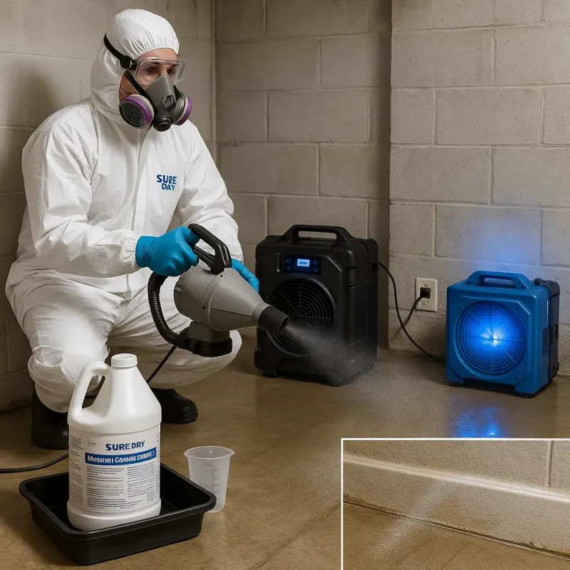 Sanitization and Odor Removal process in Ridgeville, SC