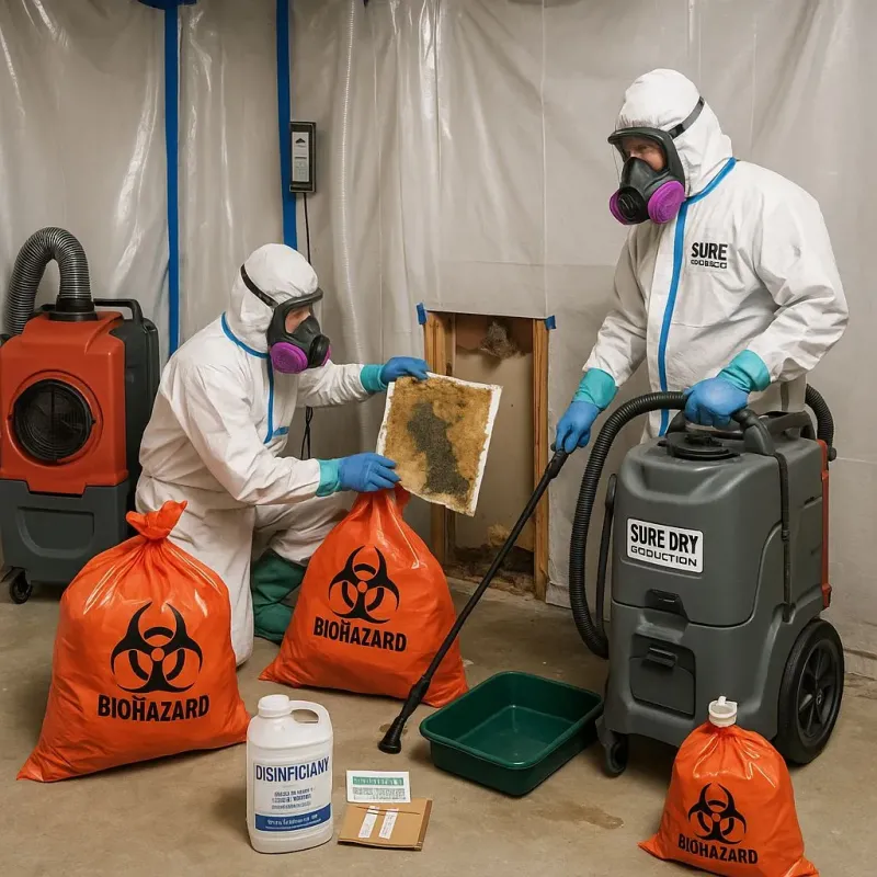 Contaminated Water Handling Protocols process in Ridgeville, SC