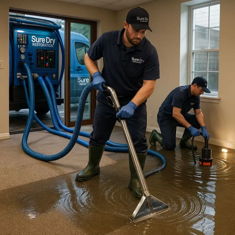 Water Extraction and Removal process in Ridgeville, SC
